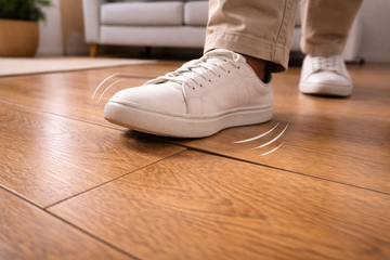 Ar laminatas girgžda?