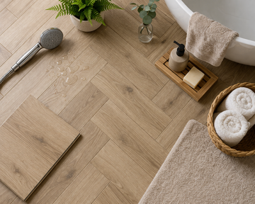 Ar laminatas tinka vonios kambaryje?