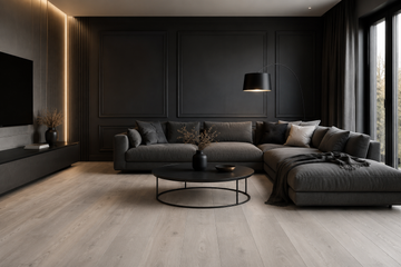Kokią laminato spalvą rinktis prie tamsių sienų? Patarimai interjerui ir deriniams
