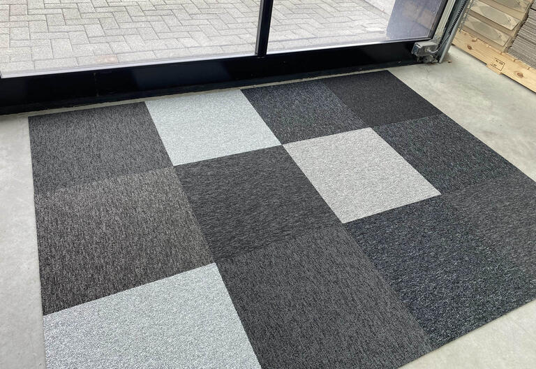 Kiliminės plytelės Mix Boucle Grey - Kiliminesplyteles.lt