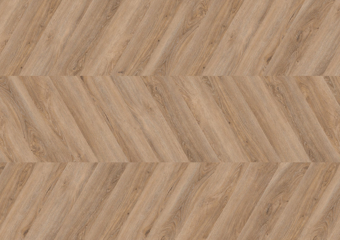 LVT Vinilinės grindys PRO Oak Malaga Chevron - Kiliminesplyteles.lt