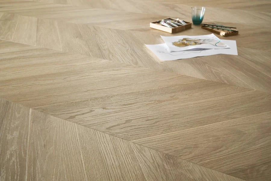SPC Vinilinės Grindys Amaron Chevron – Princeton Oak - Kiliminesplyteles.lt