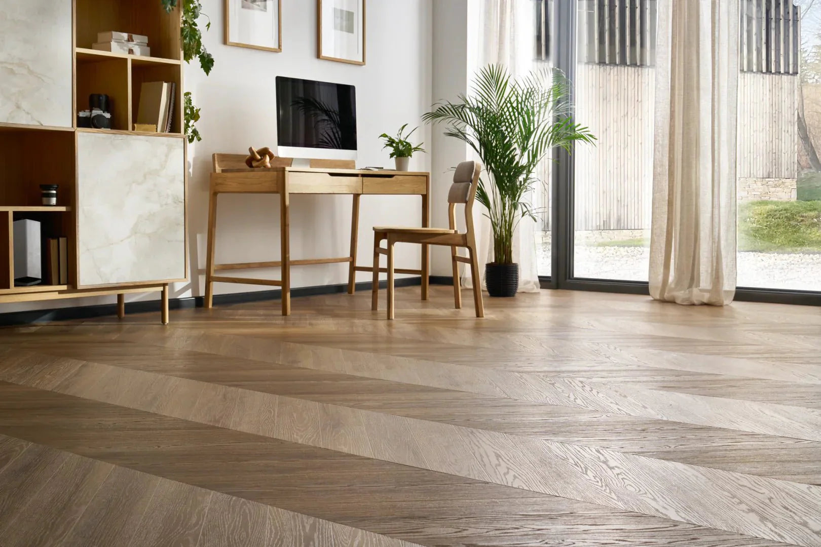 SPC Vinilinės Grindys Amaron Chevron – Rochester Oak - Kiliminesplyteles.lt