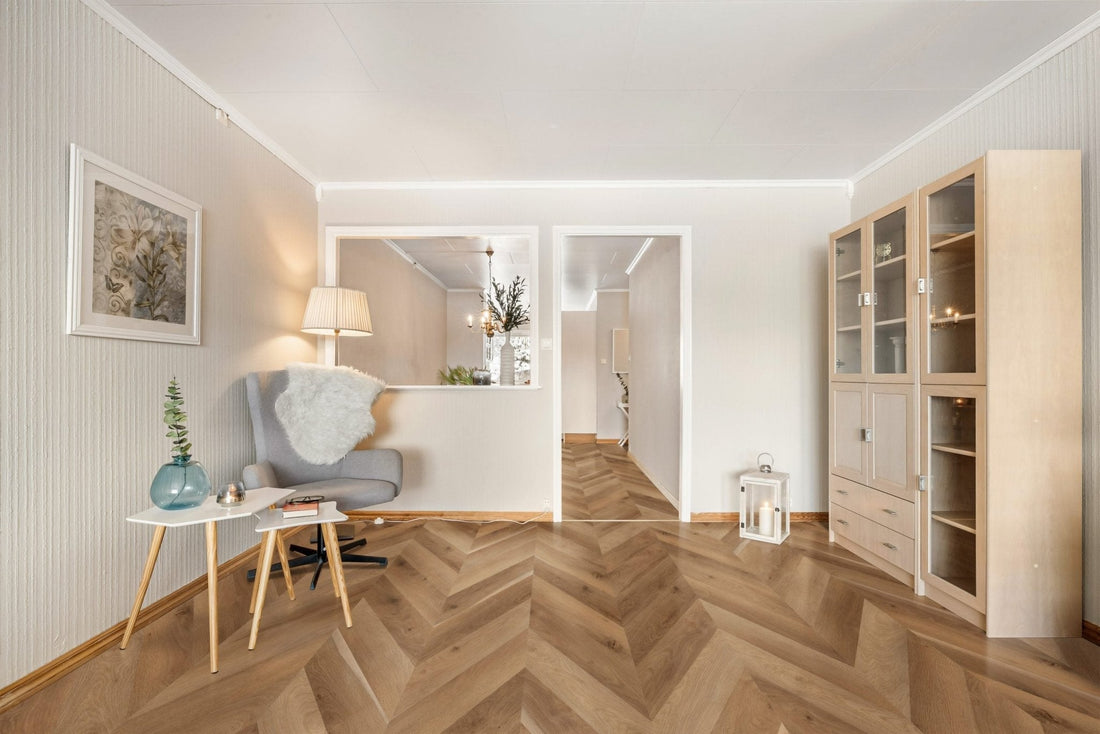 Vinilinės grindys Solen Chevron GD Hillside Oak - Kiliminesplyteles.lt
