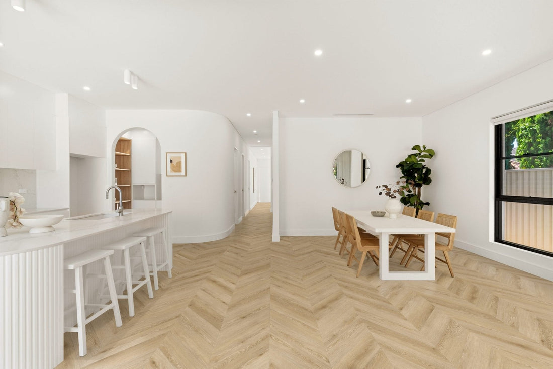Vinilinės grindys Solen Chevron GD Valley Oak - Kiliminesplyteles.lt